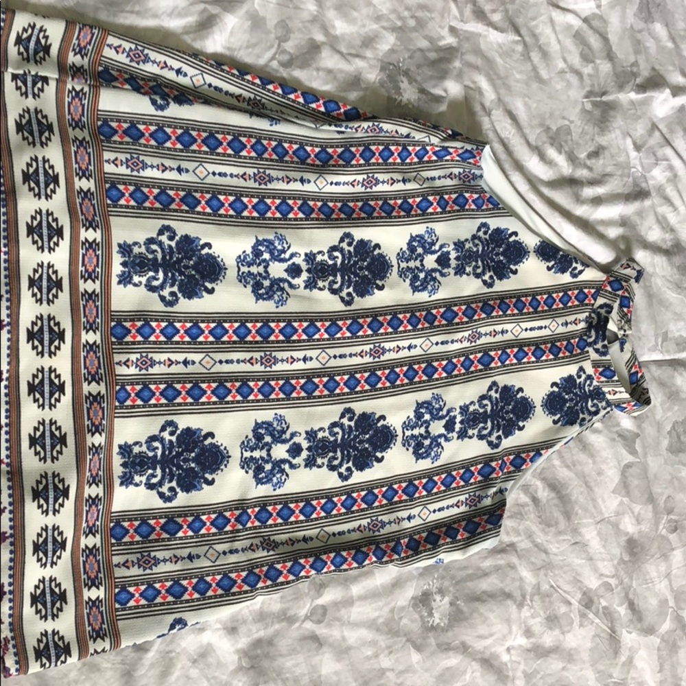 Charlotte Russe printed dress